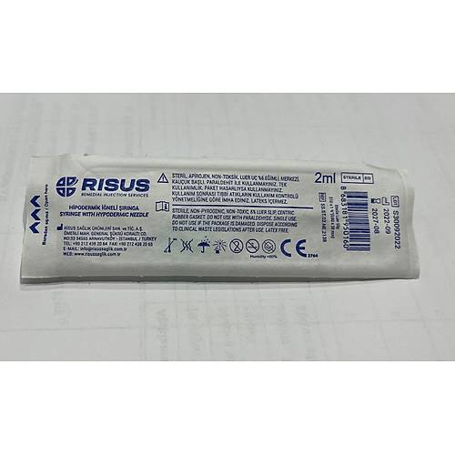 LS Enjekt�r - 2 cc - 21G x 38mm - Ye�il
