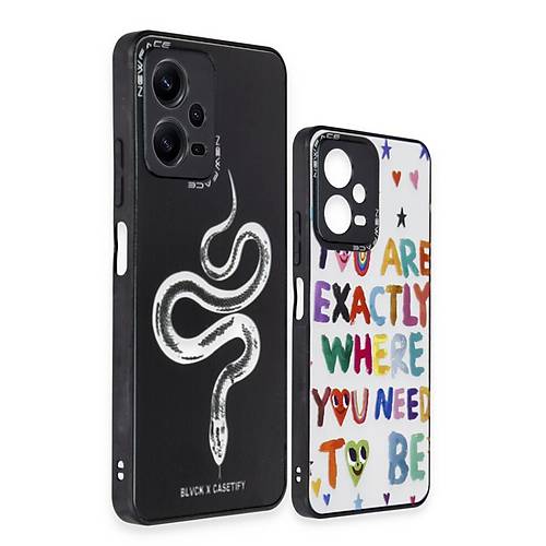 Poco X5 Pro 5G K�l�f Mirror Desenli Kapak - Mirror - 10