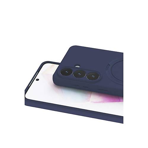 Galaxy S26 Regal Magsafe Standl� Kapak - Lacivert