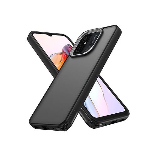 Redmi 12C K�l�f Elegant Kapak - Siyah