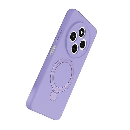 Redmi 14C Regal Magsafe Standl� Kapak - Lila