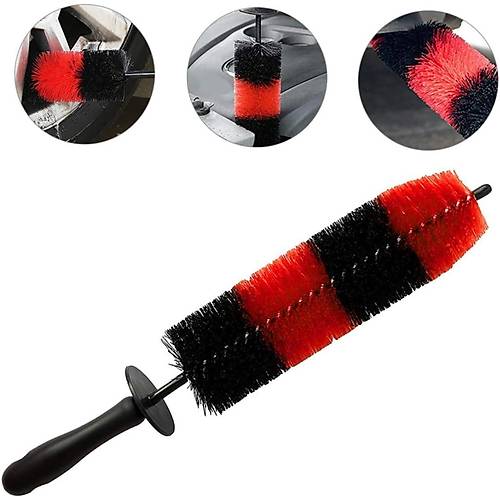 Araba Oto Y�kama Sapl� Jant F�r�as� 43 cm 1 Adet