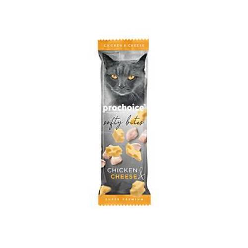 Softy Bites Tavuklu ve Peynirli Yumu�ak Kedi �d�l Mamas� 24 Adet 10 Gr