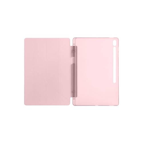 iPad Pro 13 (2024) K�l�f Kalemlikli Hugo Tablet K�l�f� - Rose Gold