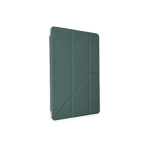 Galaxy X200 Tab A8 10.5 K�l�f Kalemlikli Mars Tablet K�l�f� - Koyu Ye�il