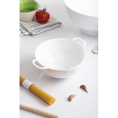 Akrilik Beyaz Mini Pirin� S�zge�i & Bakliyat S�zge�i (3 Su Barda�� �l��l�)