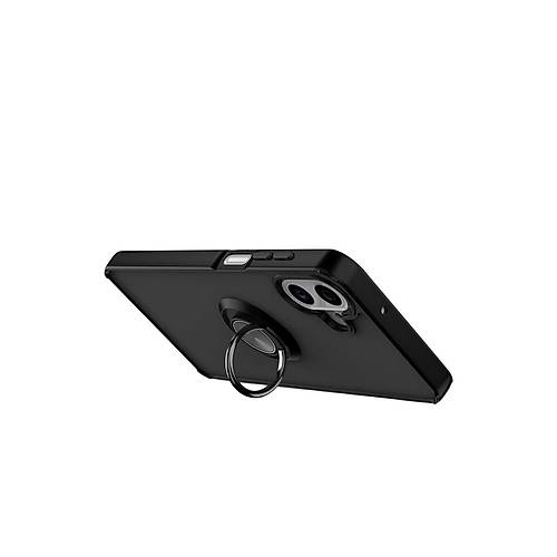 Galaxy A07 4G Montreal Y�z�kl� Silikon Kapak - Siyah