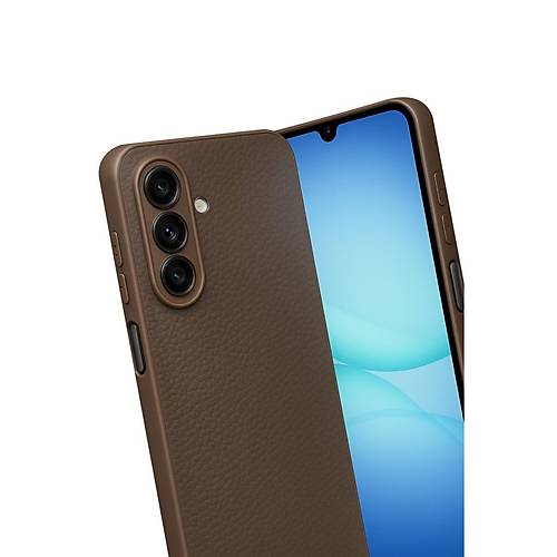 Galaxy A17 5G Thermax Silikon K�l�f - Kahverengi