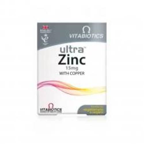 Ultra Zinc With Copper 15 mg 60 Tablet