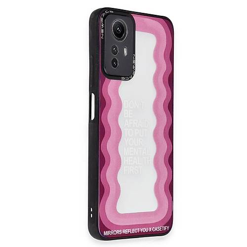 Redmi Note 12 Pro 5G K�l�f Mirror Desenli Kapak - Mirror - 11