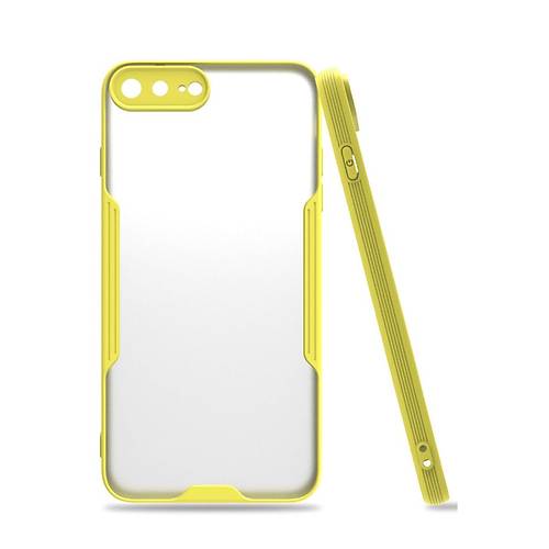 iPhone 7 Plus K�l�f Platin Silikon - Sar�