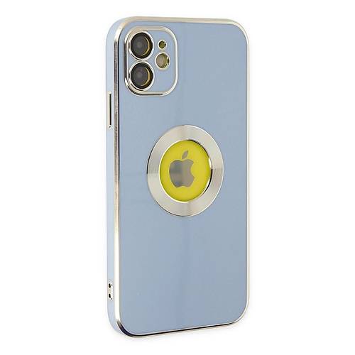 iPhone 12 K�l�f Store Silikon - Sierra Blue