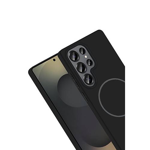 Galaxy S25 Ultra Bro� Magsafe Kapak - Siyah