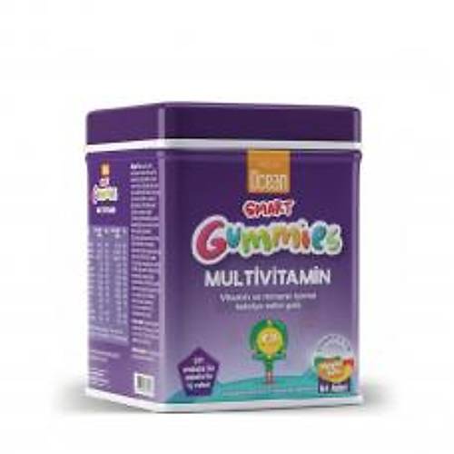 Ocean Smart Gummies Multivitamin �i�nenebilir 64 Tablet
