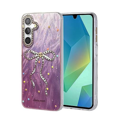 Galaxy A55 5G K�l�f Blade Aynal� Desenli Kapak - Desen 1