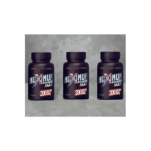 Maximum Power Max 3x Effect Erkeklere Extra Sertlik Max�mum G�� 30 Lu X 3 Adet