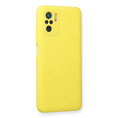Redmi Note 10 K�l�f Nano i�i Kadife Silikon - Sar�