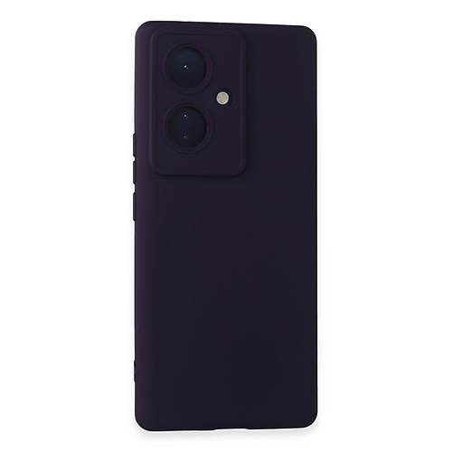 V29 Lite K�l�f Nano i�i Kadife Silikon - Mor