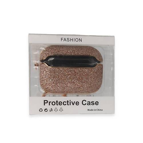 Airpods 3 (3.nesil) Spell Simli K�l�f - Rose Gold
