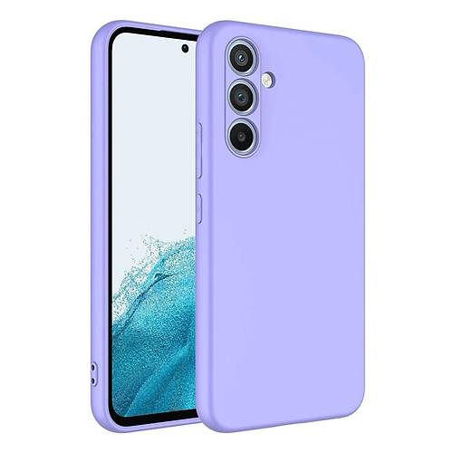 Galaxy A16 5G K�l�f First Silikon - Lila