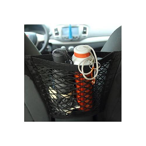 Oto Koltuk Aras� File Ahtapot A� D�zenleyici Ara� ��i Organizer Tek Cepli 30x28cm Siyah