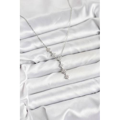 316L �elik Zincir G�m�� Renk Kutup Y�ld�z� Model Kad�n Kolye