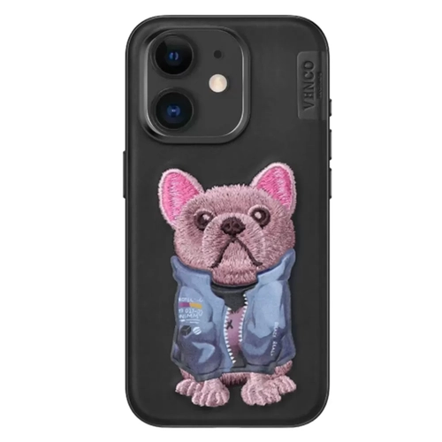 iPhone 11 Cute Desenli Kapak - Siyah