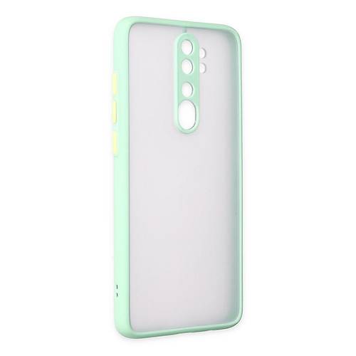 Redmi Note 8 Pro K�l�f Montreal Silikon Kapak - Turkuaz