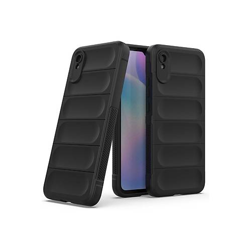 Redmi 9A K�l�f Optimum Silikon - Siyah