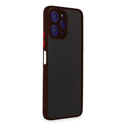 Redmi 12 K�l�f Montreal Silikon Kapak - Siyah
