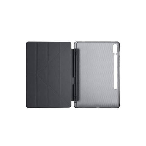 Galaxy X610 Tab S9 FE Plus 12.4 K�l�f Kalemlikli Mars Tablet K�l�f� - Siyah