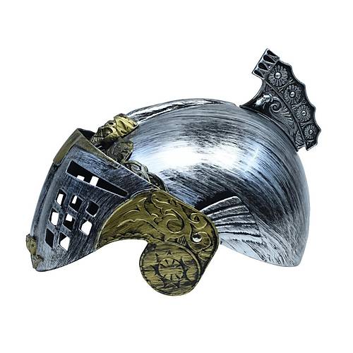 G�m�� �zeri Alt�n Renk Oynar Ba�l�kl� Romal� Bizans Kask� Mi�feri 25x20 cm