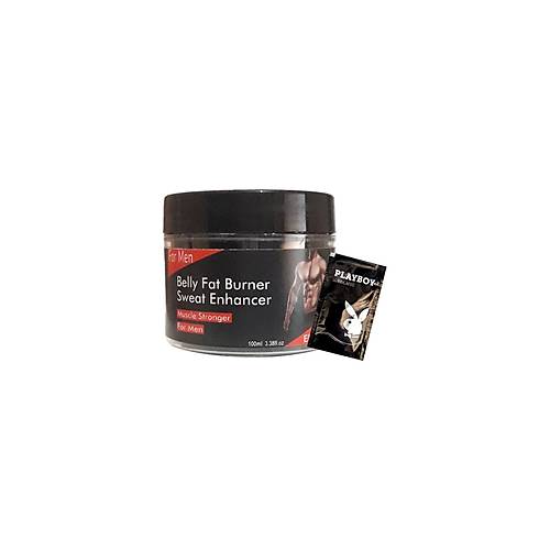 Belly fatBurner Ya�lar� eritmek i�in masaj bak�m kremi 100 ml+1 Adet Jel ile