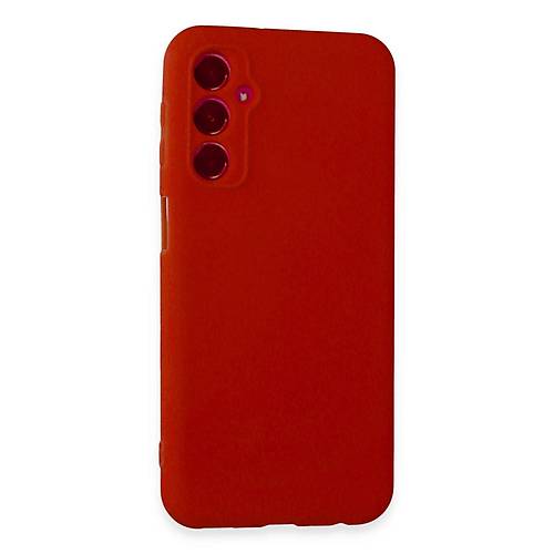 Galaxy M34 5G K�l�f First Silikon - K�rm�z�