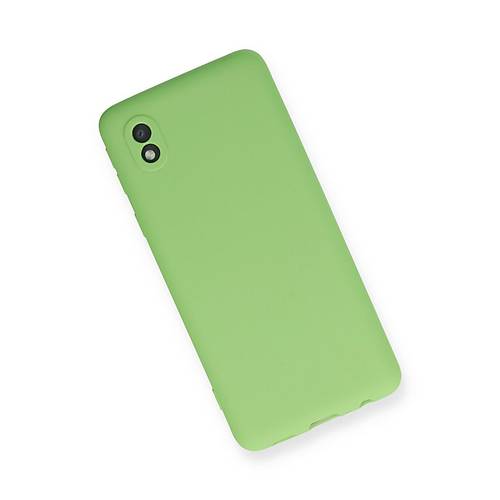 Galaxy A01 Core K�l�f First Silikon - Ye�il