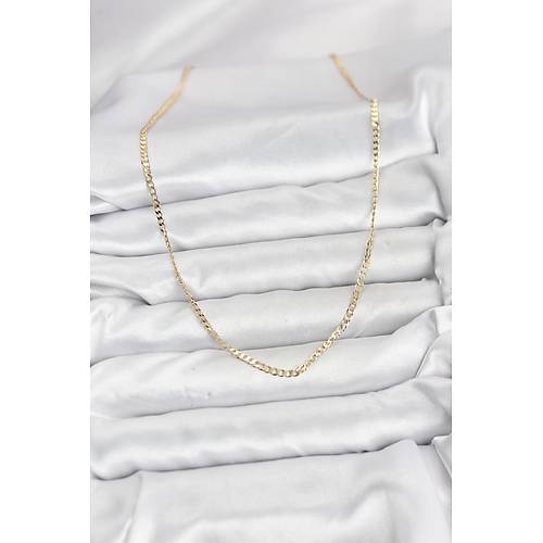 CM 14K Gold Renk Pirin� Zincir Model Kad�n Kolye