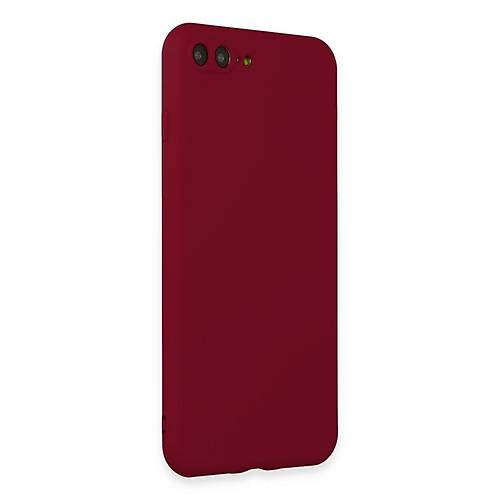 iPhone 7 Plus K�l�f First Silikon - Bordo