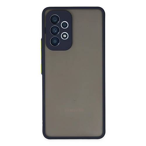 Galaxy A53 5G K�l�f Montreal Silikon Kapak - Lacivert