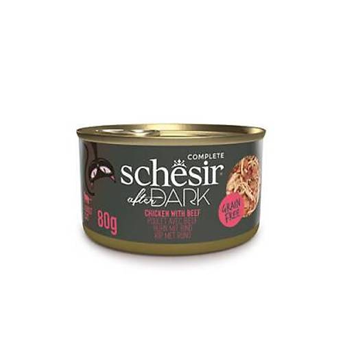 After Dark Sos ��inde Tavuk Etli ve S���r Etli Tah�ls�z Yeti�kin Kedi Konservesi 80 Gr