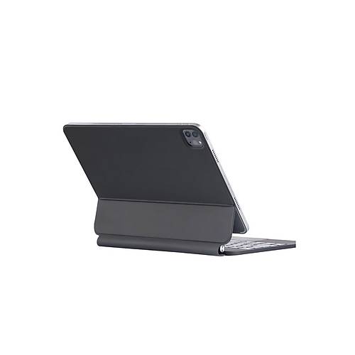 iPad Pro 11 (2024) K�l�f X7P Magic Manyetik Klavyeli Tablet K�l�f� - Siyah