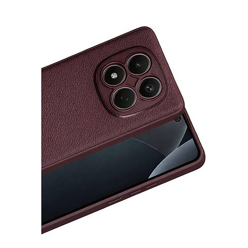 Redmi Note 15 4G Thermax Silikon K�l�f - Bordo