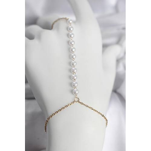 316L �elik Gold Renk S�ral� �ncili Model Kad�n �ahmeran