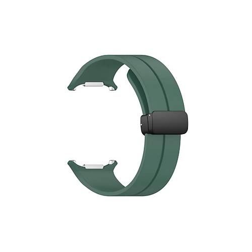 Watch 7 Ultra KR418 Tender Silikon Kordon - Koyu Ye�il