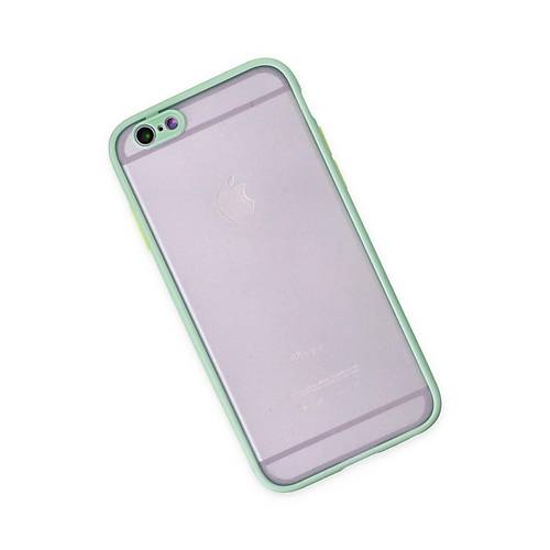 iPhone 6 K�l�f Montreal Silikon Kapak - Turkuaz