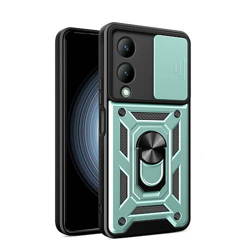 Y17S K�l�f Pars Lens Y�z�kl� Silikon - Ye�il