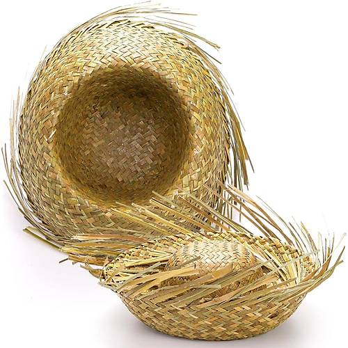 Tropikal Parti Naturel Has�r Hawaii �apkas� 13x36 cm