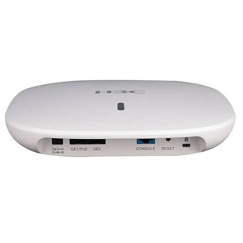 H3C 9801A1NQ EWP-WA536WW 2 PORT GIGABIT 1X2.4/2X5GHZ 2X2 MU-MIMO 802.11AC 6 STREAMS TAVAN T�P� POE ACCESS PO�NT