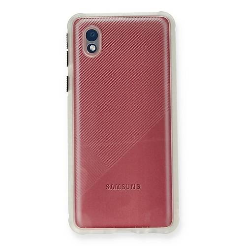 Galaxy A01 Core K�l�f Miami �effaf Silikon - �effaf