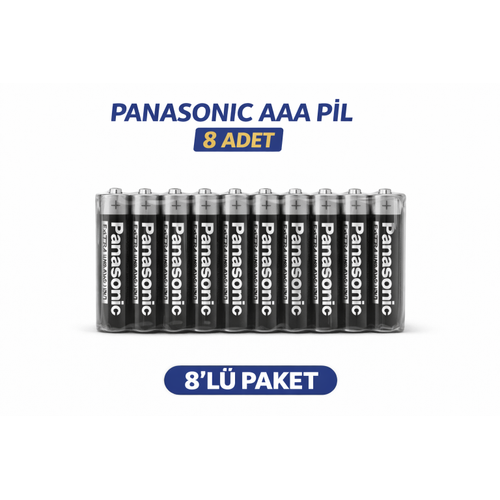 pana AAA R03 �nce Pil Zinc Carbon Extra Heavy Duty 2�li 4 Paket