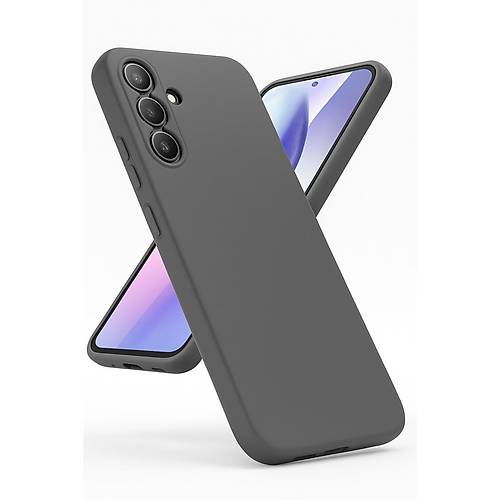 Galaxy A24 4G K�l�f First Silikon - Gri